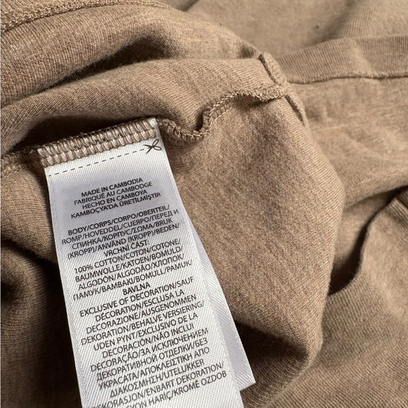 Polo Ralph Lauren Estate Rib Quarter Zip Light Brown XL - Picture 4 of 4